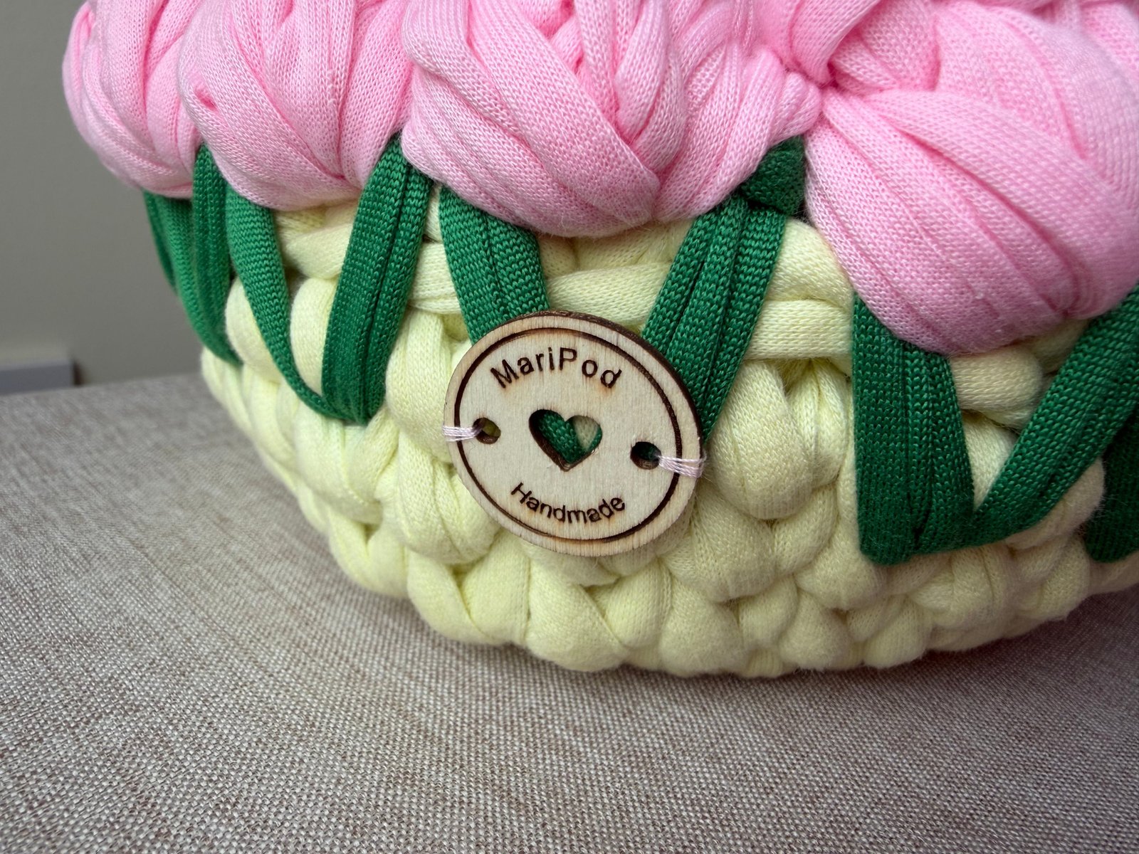 Spring Flowers Basket